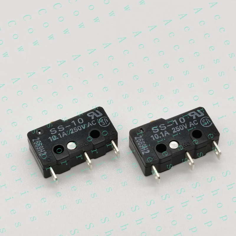 PP+ 5pcs small micro switch 10.1A 250V SS-10