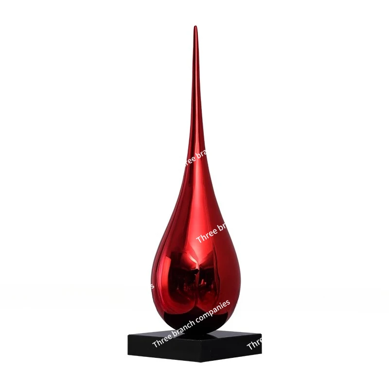 

Modern light luxury water sculpture ornament abstract living room porch aisle shopping mall hotel window sales office decoration