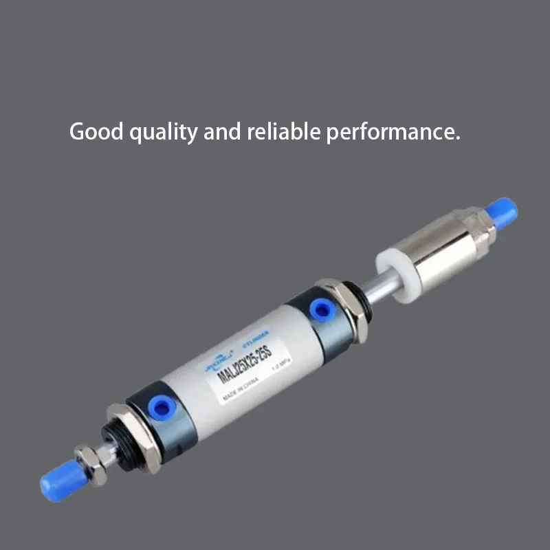 Industrial grade small pneumatic stroke adjustable cylinder with magnetic type MALJ16/20/25/32/40X25 * 50X75X100-50-S
