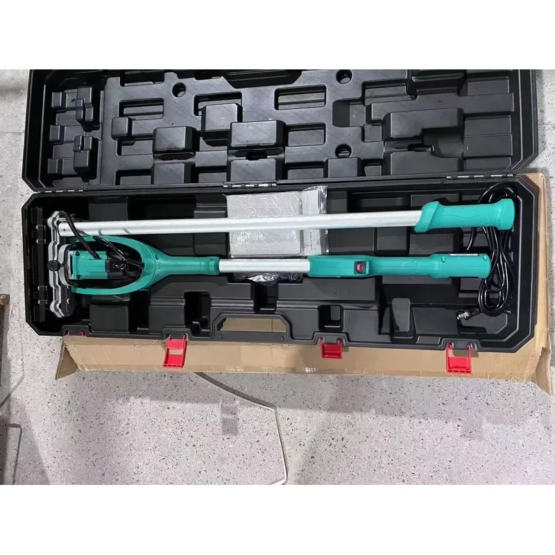 Electric Variable Speed 700W Green Drywall Corner Sander Long Reach Triangle Design Wall Internal Grinder Polishing Tool Long
