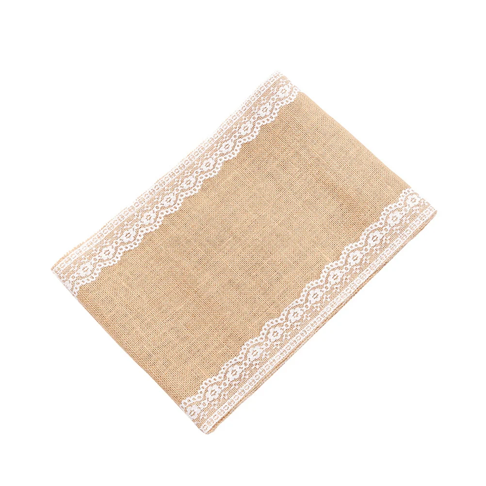 

30x180cm Lace Table Cloth Elegant with Floral Motif for Dining Coffee Table Special Events Lace Tablecloth
