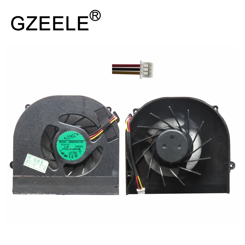 

GZEELE new Laptop cpu cooling fan for Acer for Aspire 5235 5735 5735Z 5535 5335 5335G laptop fan cooler AB6905HB-E03 CWCP2 fans