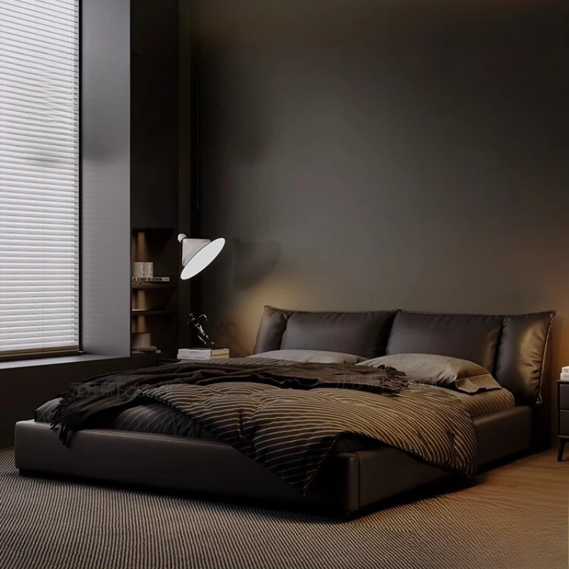 

Teenage Girls Beds Luxury Storage Nordic Nightstands Lounge Bed Cream Deluxe Frames Muebles Para El Hogar Home Accessories