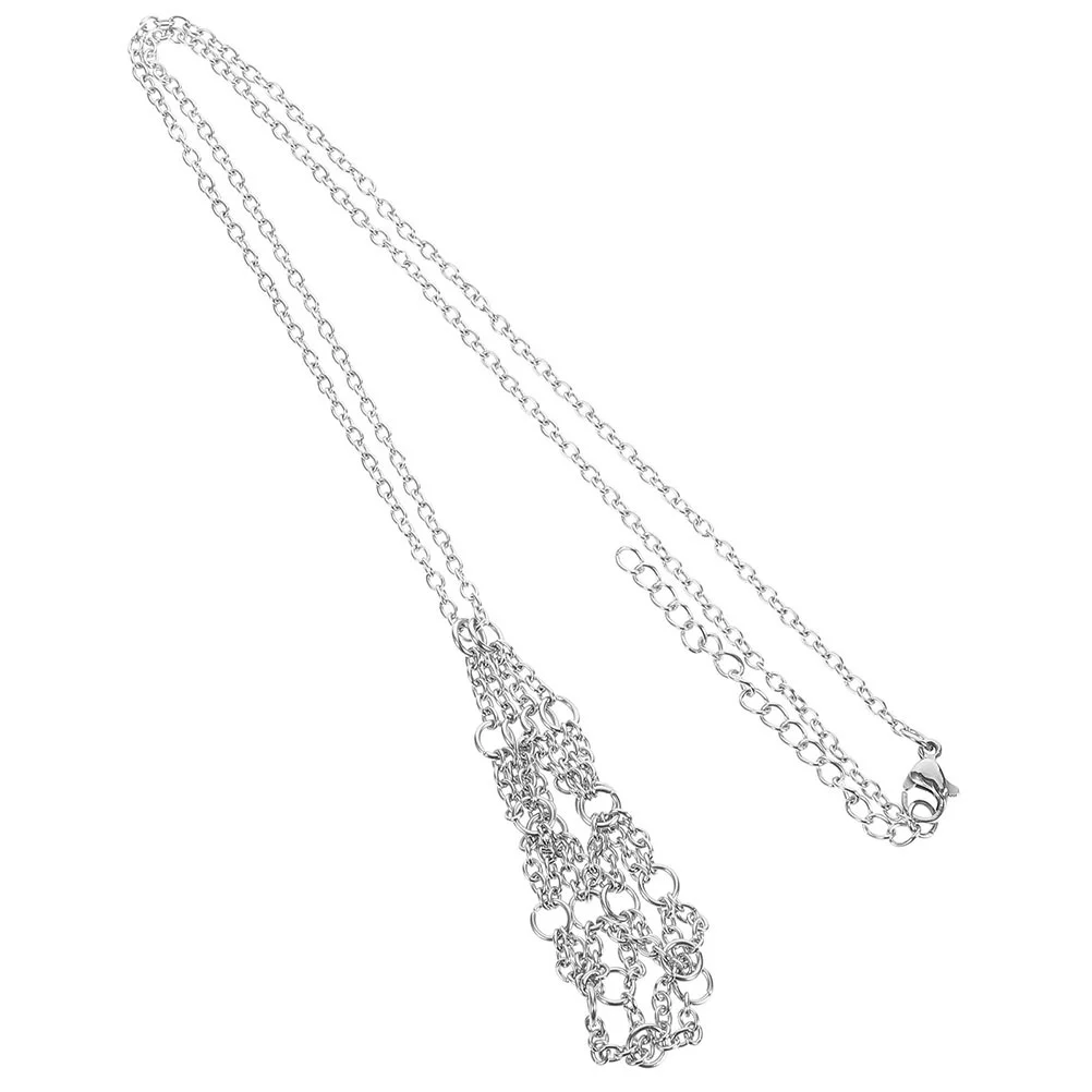 

Crystal Pendant Necklace Stone Holder Metal for Stones Necklaces Empty Cage Locket