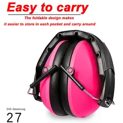 Kid Ear Protection Baby Noise Earmuffs Noise Reduction Ear Defenders Earmuff for Children Adjustable Soft Safety High Quality