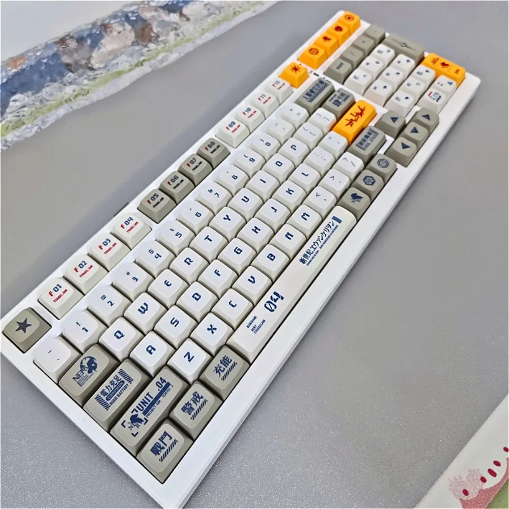 EVA No.4 Keycap XDA ارتفاع للوحة المفاتيح الميكانيكية 68/75/84/87/98/Cherry MX Switch #5