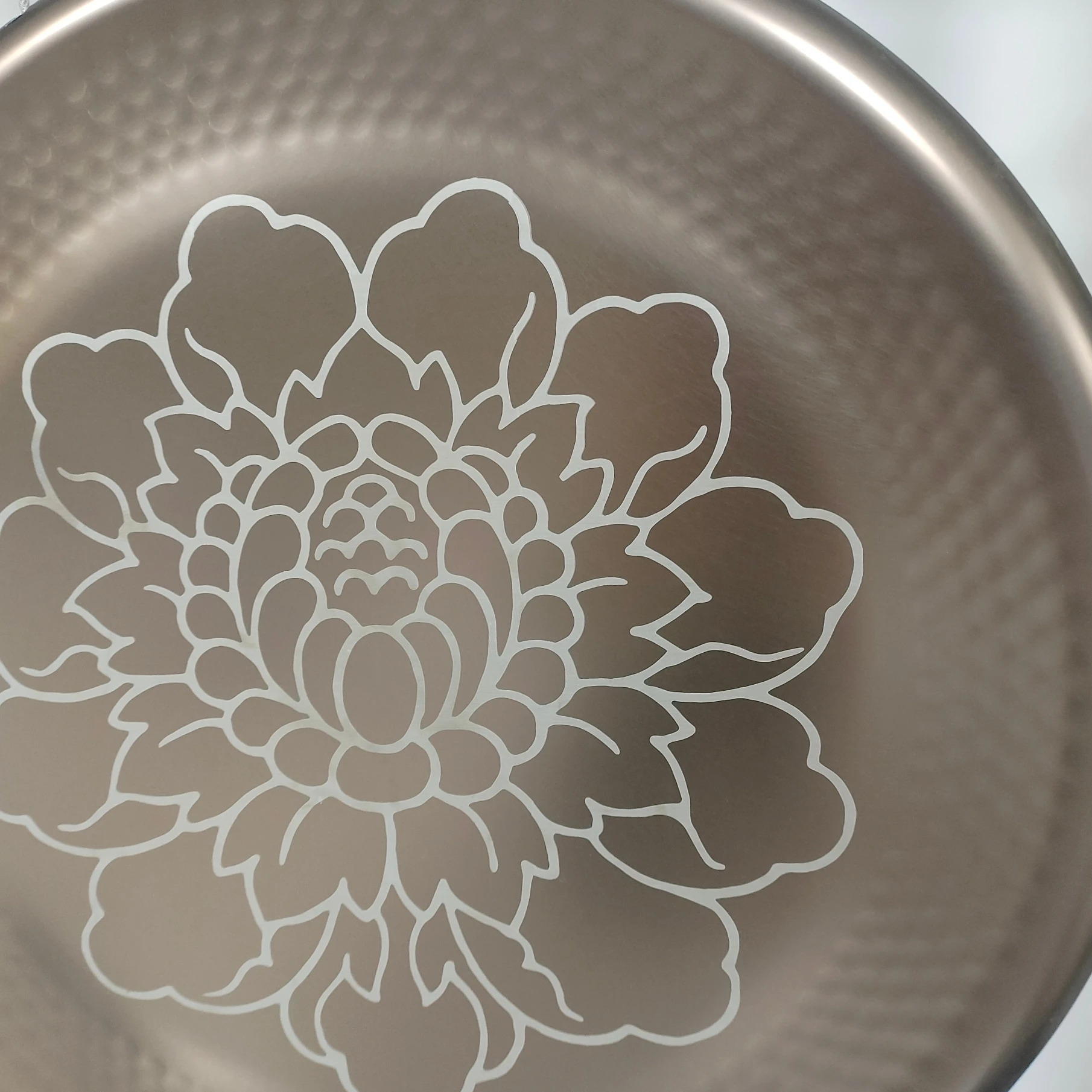 Chinese Handmade Sound Healing Gong with Beautiful Pattern