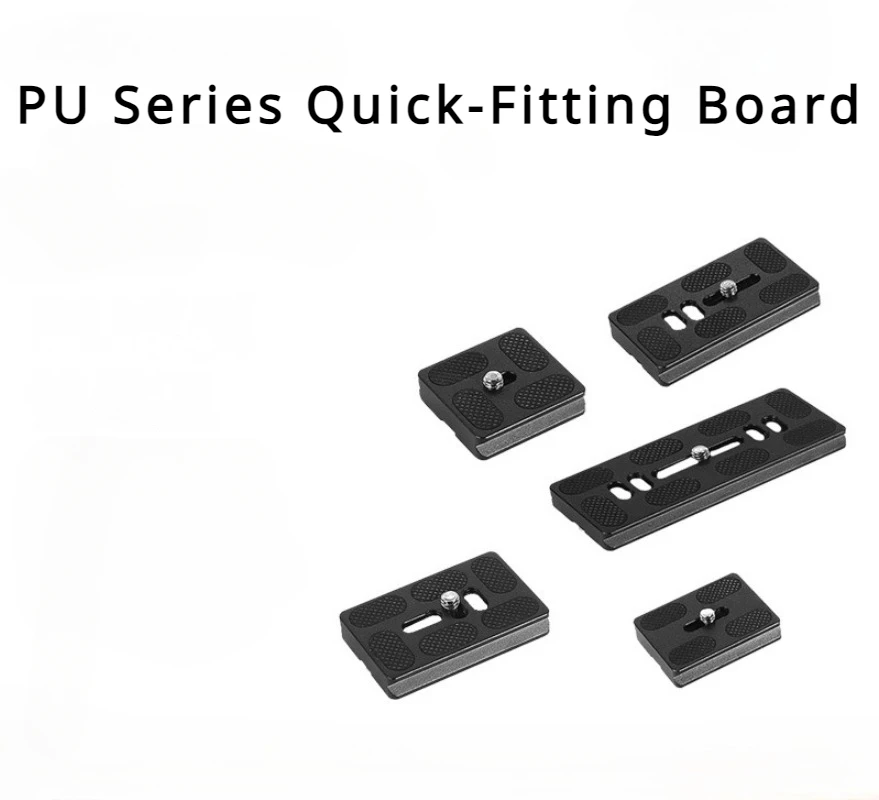 لوحة تحرير سريعة عالمية لكاميرا DSLR ، رأس ثلاثي القوائم للكاميرا ، مشبك سريع ، تركيب سريع للكاميرا ، Arca Swiss