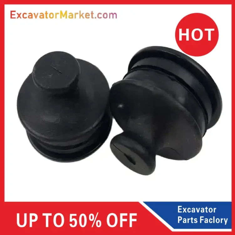 For SANY SY KOMATSU PC 60 75 215 235 Excavator Front Lower Glass Plug Mention Lump Plastic Buckle