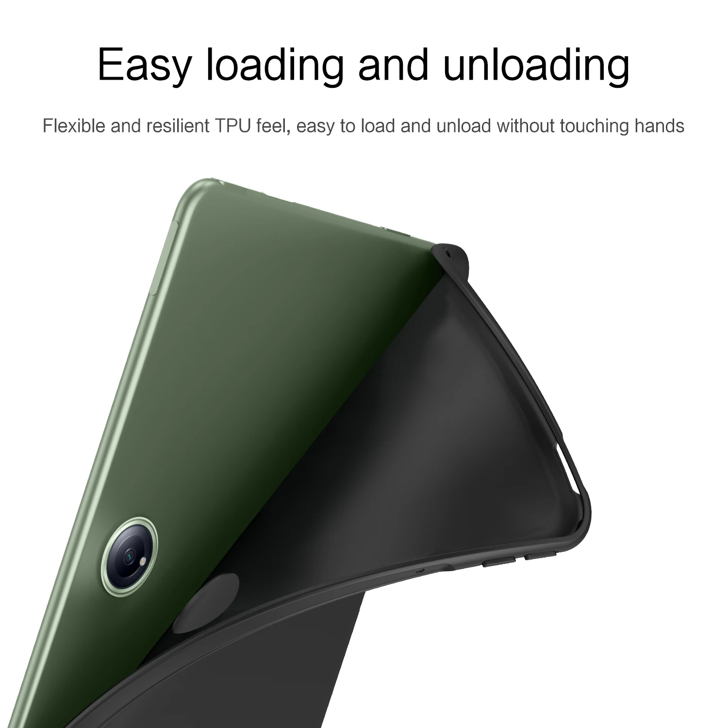 HUWEI Soft Case dla OnePlus Pad Pro 12,1 cala 2024 Tablet dla One Plus OnePlus Pad 2 Pad Pro Silicone Cover TPU Shell Back Case