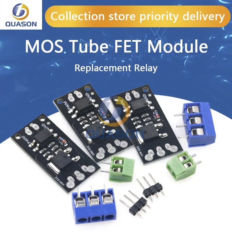 FR120N LR7843 AOD4184 D4184 Isolated MOSFET MOS Tube FET Module Replacement Relay 100V 9.4A 30V 161A 40V 50A Board