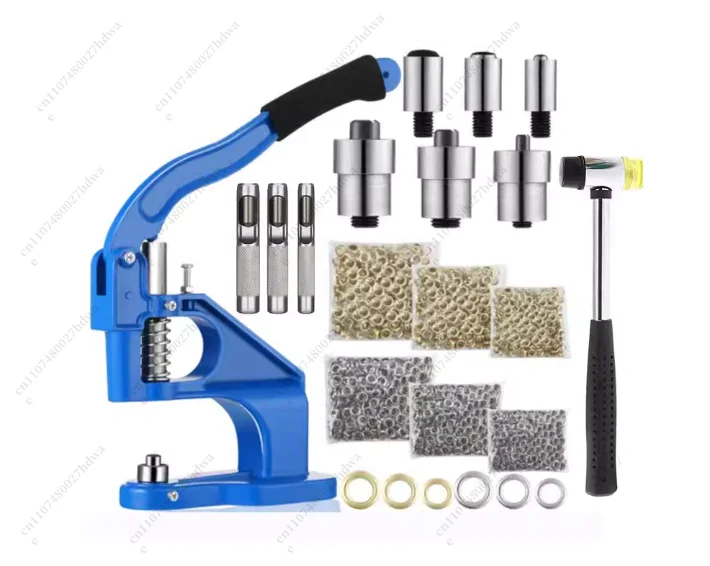 Hand-press chicken eye buckle set leather buttoning machine air eye buckle hand-press small manual press
