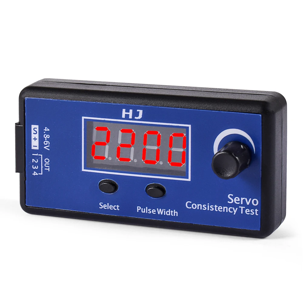 HJ RC Servo Tester ESC Consistency Control 4 Servos for RC Helicopter Airplane Car