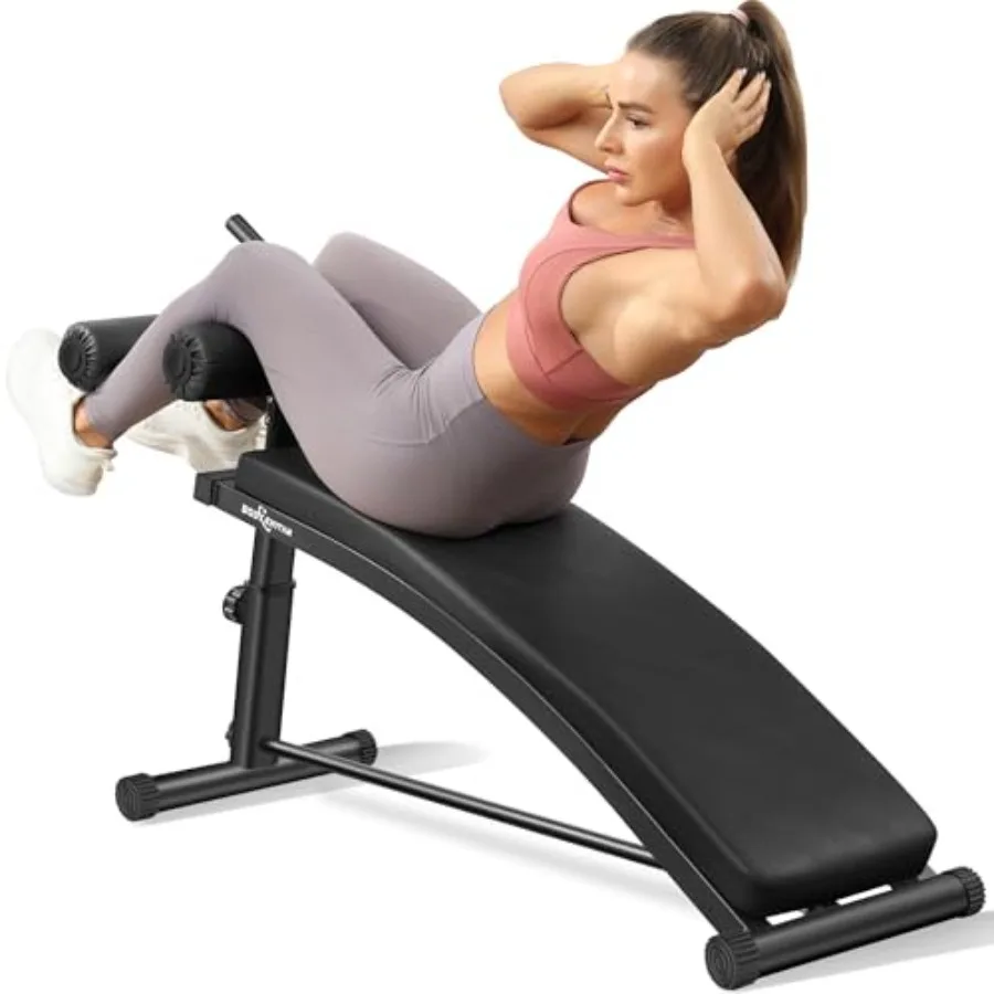 Sit Up Bench With 4…