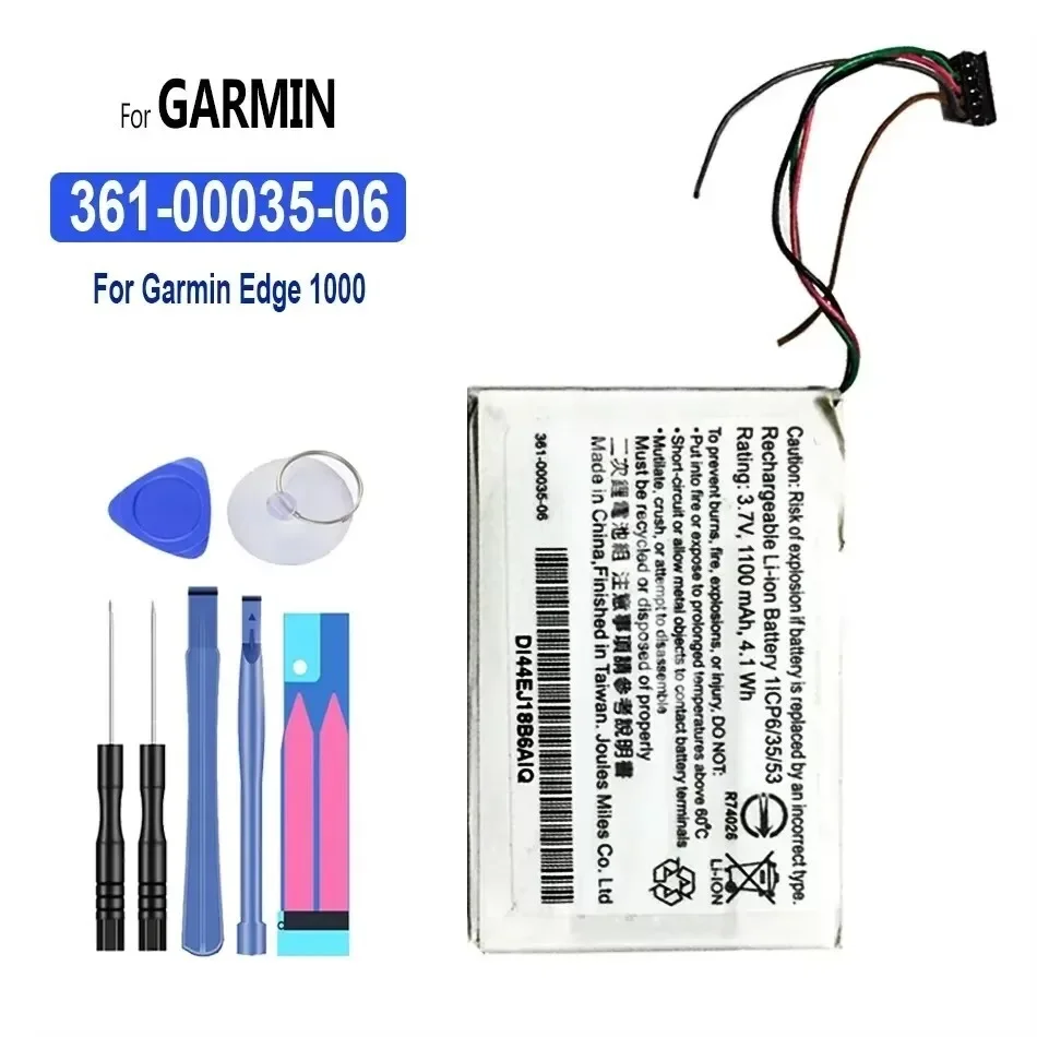 

Battery For Garmin 1000 Edge EXPLORE, 1100Mah, 010-01161-00, G8 GPS Navigator, 361-00035-06, New