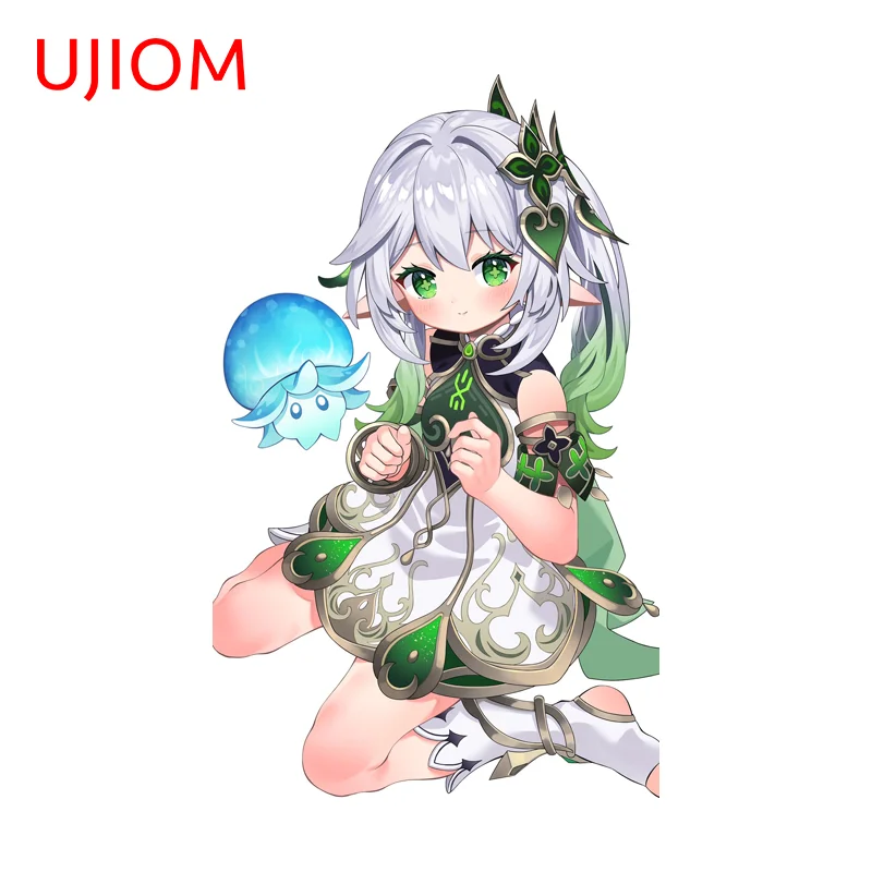 UJIOM Genshin Impact Kawaii Nahida Wall Sticker Artistic Fashionable Eye Catching Chic Decal Suitable For Baby Nursery Room