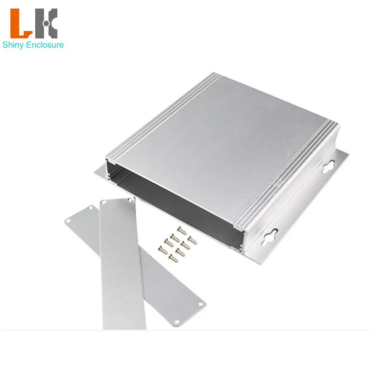 29x164x155mm Aluminum Extruded Enclosure Switch Project Box Electronic DIY PCB Instrument Project Case LK-ALW07