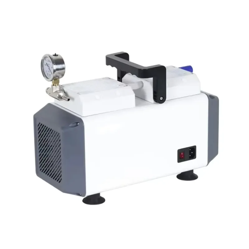 Oil Free Diaphragm Vacuum Pump Portable Positive Negative Pressure Electric Air Pump for Laboratory Filtration