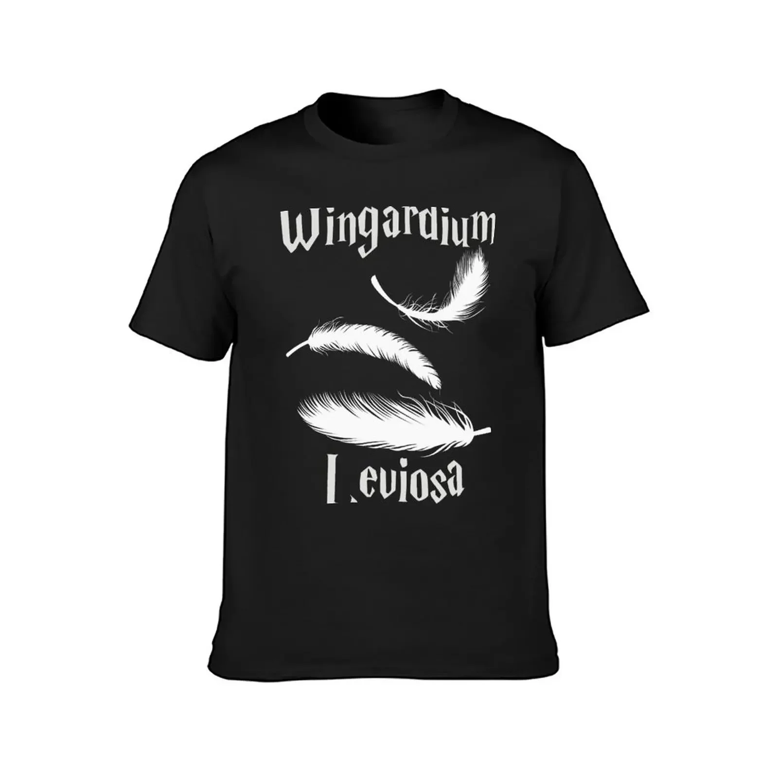 Wingardium Leviosa T-Shirt heavyweights blanks vintage T-shirt men