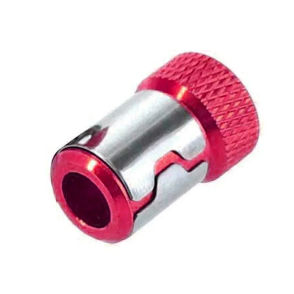 Funda de acero magnética, accesorios de tamaño pequeño, soporte de anillo magnético de 7mm de diámetro interior, rojo/dorado, gran oferta