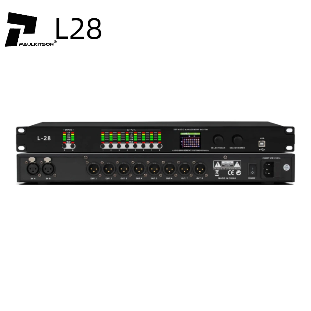 

L28 Most Economic Audio Processor Dsp Digital Audio Processor Professional Processor Audio System Suppliers