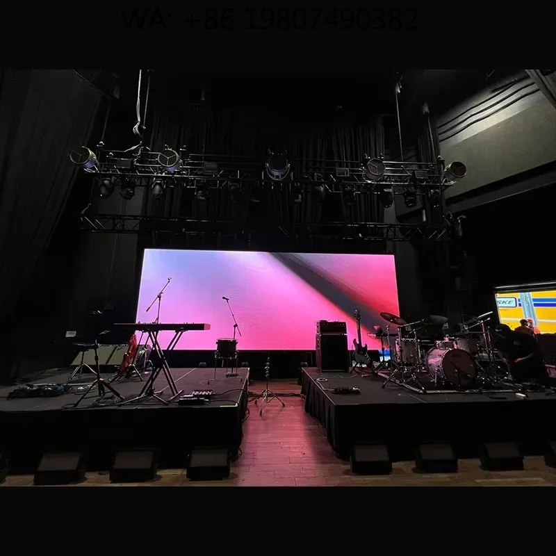 P2.604 P2.96 P3.91 P4.81 Full Color LED Display, High Brightness Fashion Panel for Outdoor Stage Rental Visual Events