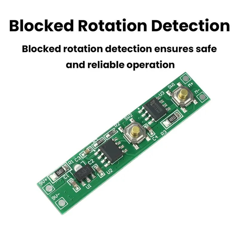 AS95-DC Motor Forward Reverse Switch Control Board Kit For DIY Projects Electric Screwdriver Miniature Motor Controller