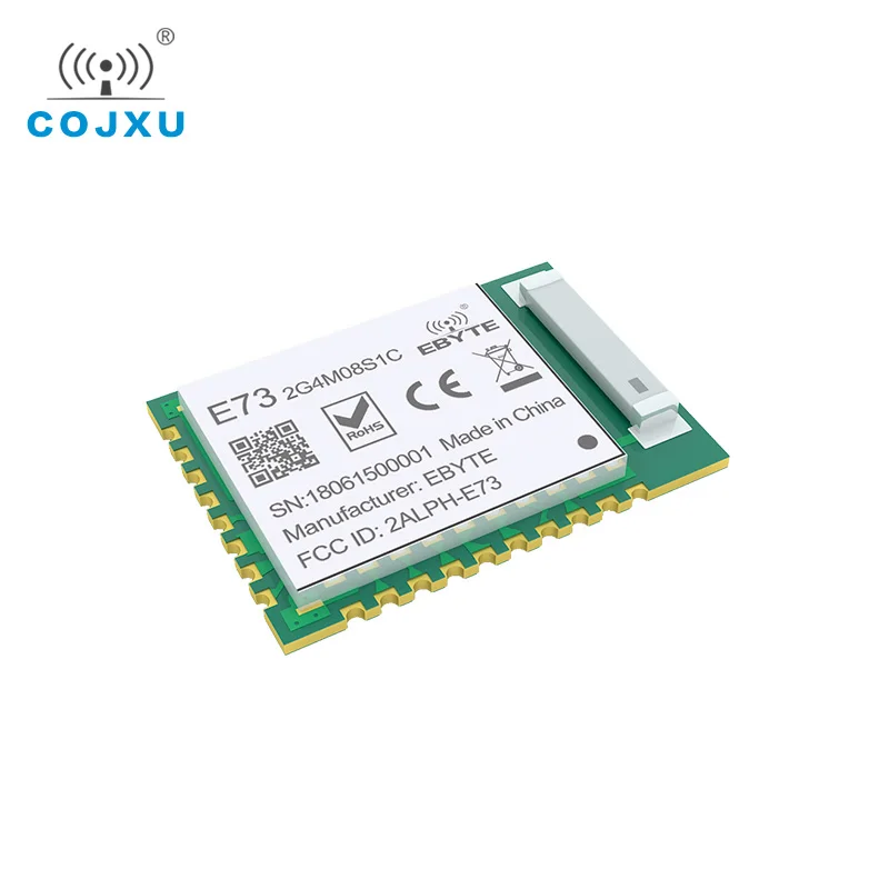 nRF52840 2.4GHz IC RF Module  8 dBm cojxu E73-2G4M08S1C  Long Range ebyte Bluetooth 5.0 nrf52 nrf52840 Transmitter and Recieever