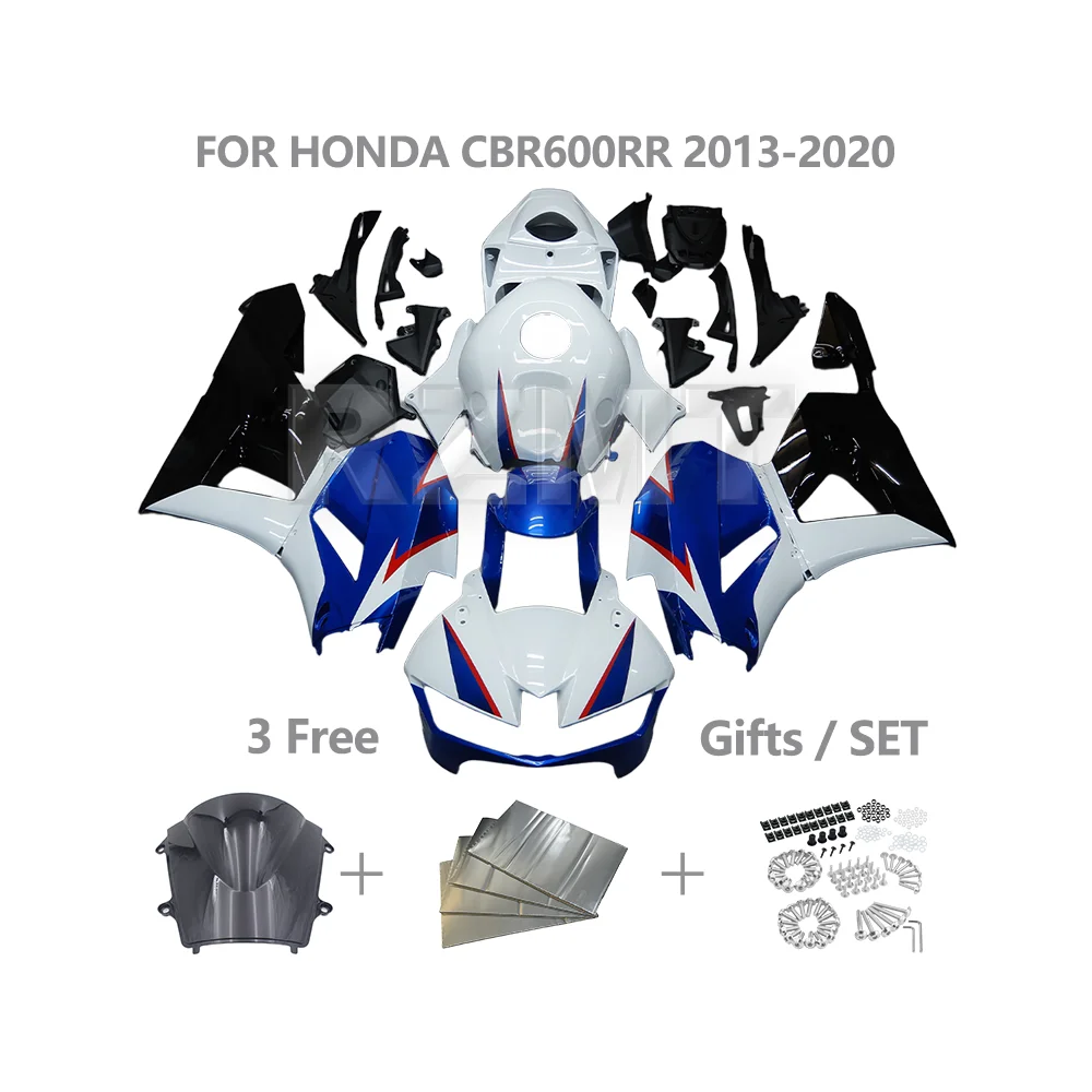 

Комплект обтекателя мотоцикла по индивидуальному заказу для HONDA CBR600RR CBR 600RR 2013-2020, высококачественный комплект кузова из АБС-пластика H0613-117a