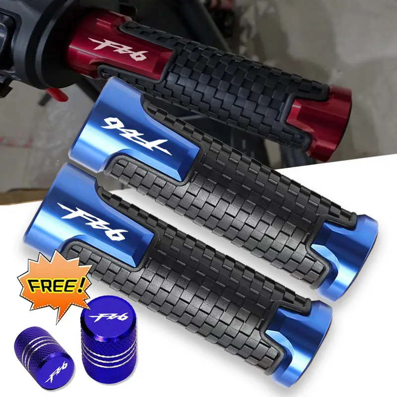 

For Yamaha FZ6 FAZER 2004-2015 2010 2011 2012 2013 2014 Motorcycle Accessories Non Slip Handlebar Grips Throttle CNC Hand Bar