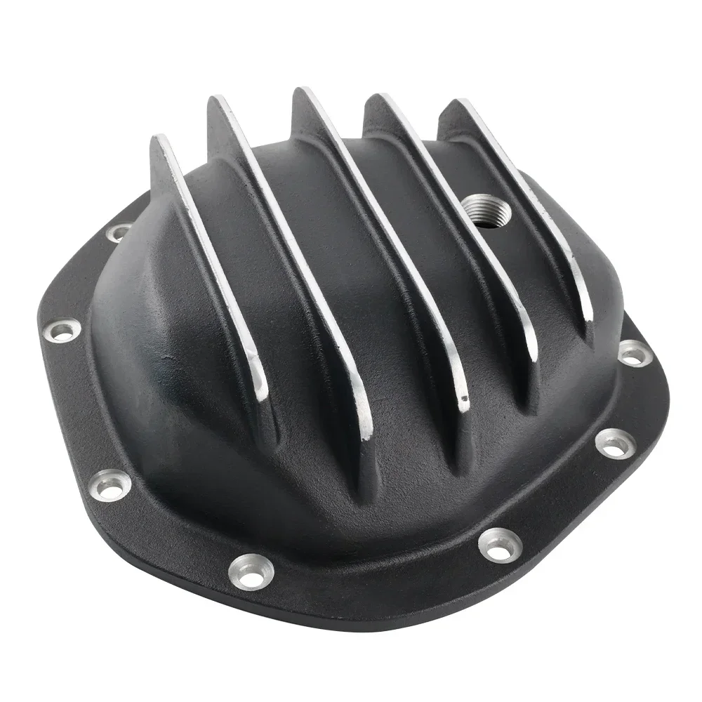 Capa diferencial de alumínio traseira de 10 parafusos, resistente ao desgaste, resistente, conveniente para dana 44 chevrolet dodge jeep harvester