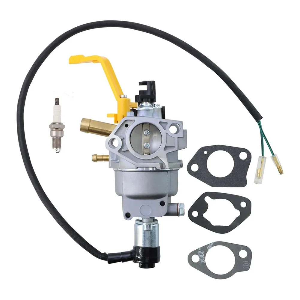 Generator Fuel System 380723515 Carburetor For Outdoor for Power Generation Yellow Manual Butterfly Lever Adjustable Throttle