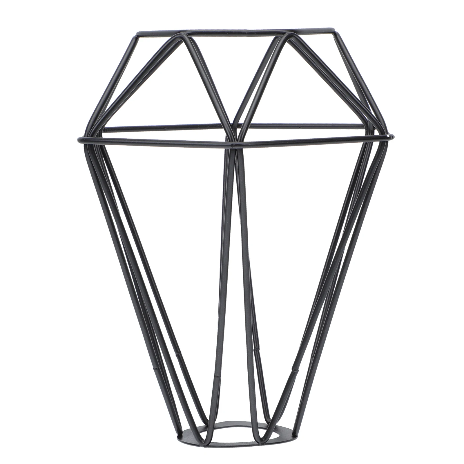 

Irregular Decorative C Iron Lampshade Holder Shell Wrought Iron Crafted Details Long Term Use