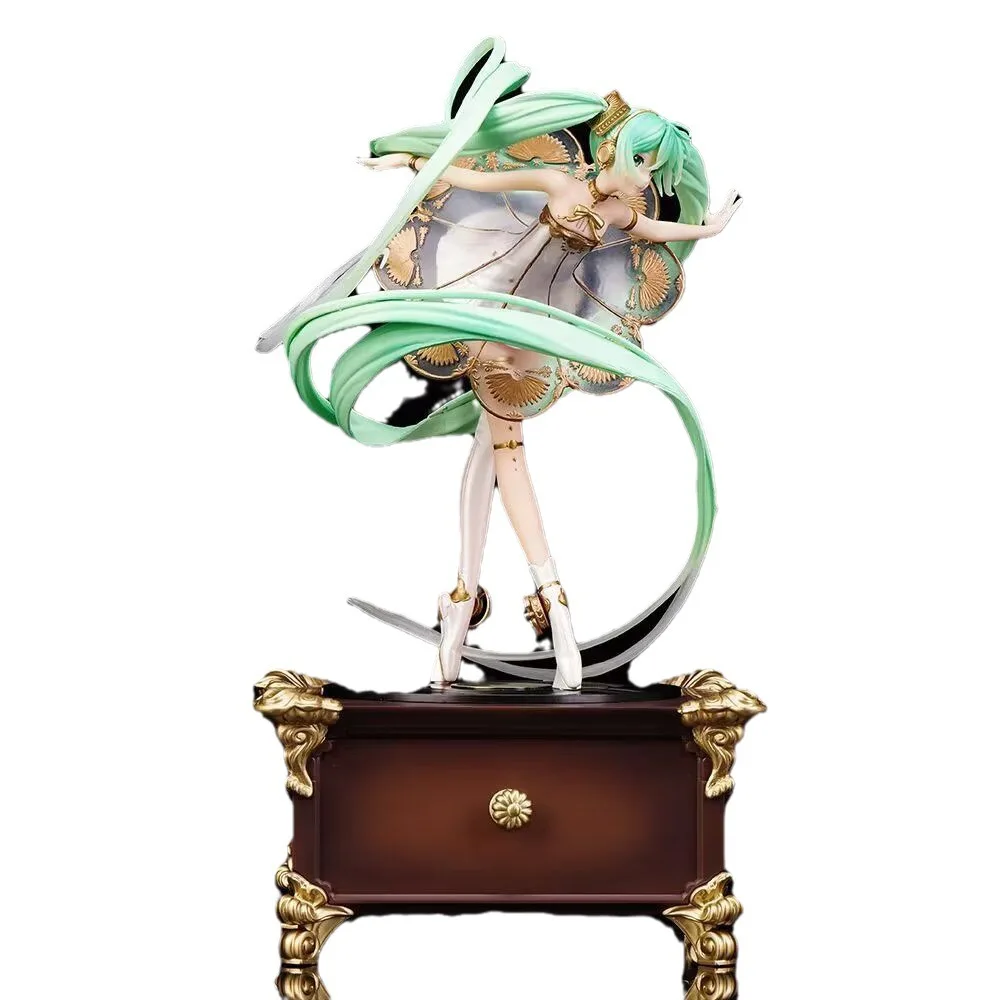 30cm Vocaloid Hatsune Miku 5th Anniversary Ver GSC Anime Adult Figure Toy Anime Game PVC Action Figure Model Doll Gift