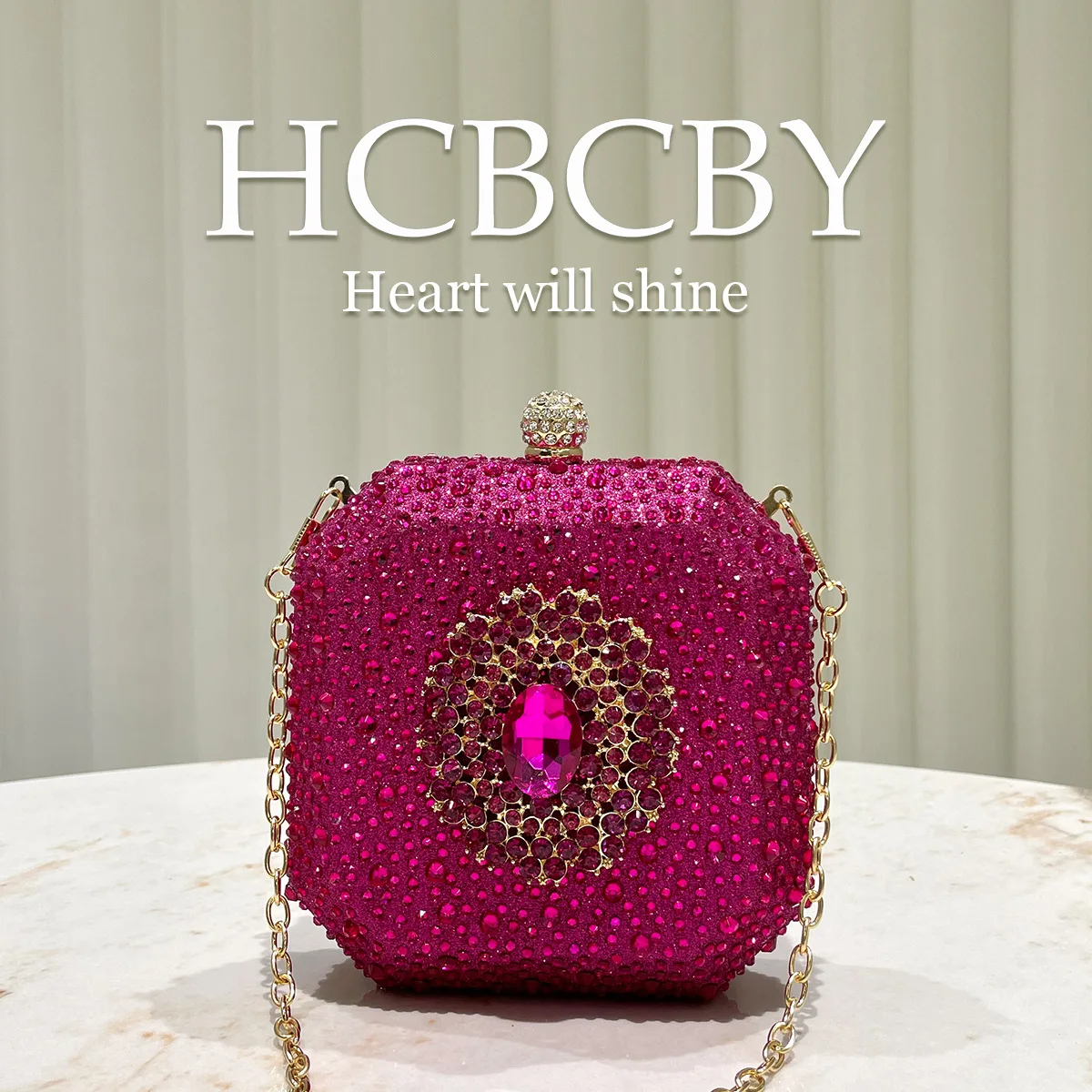 

MIni Crystal Women Evening Bag Metal Box Clutch Wedding Bridal Diamond Minaudiere Small Handbags Ladies Party Purses Green Sac