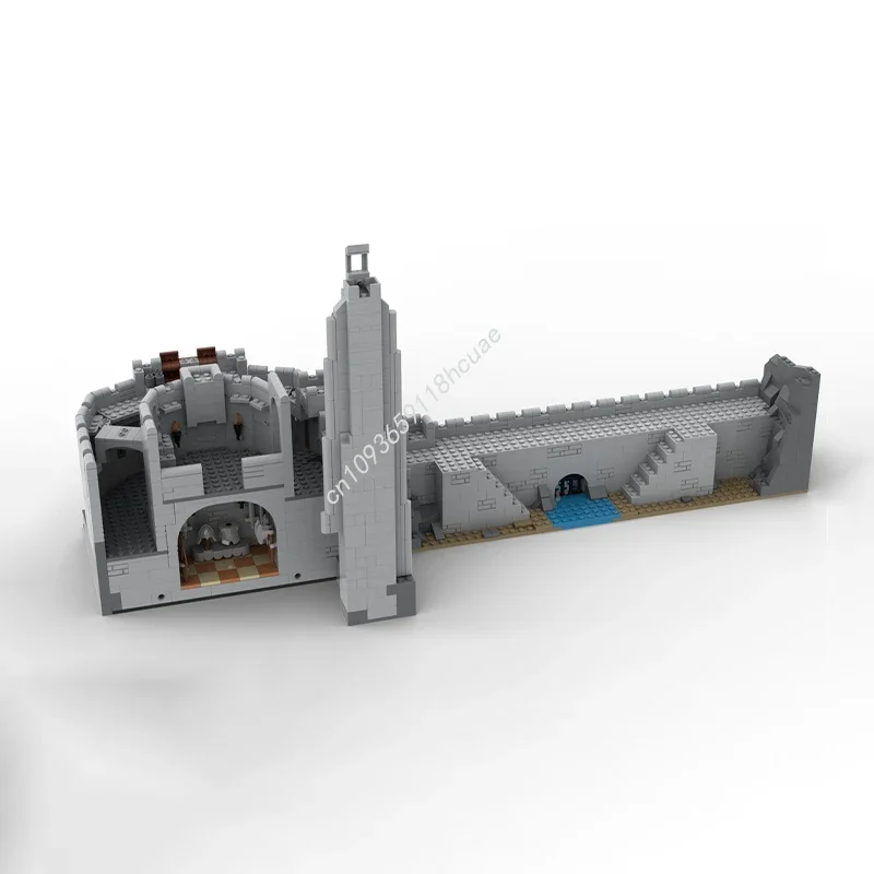 1952PCS MOC The Lords Of The Rings Helm's Deep GAMES Model Building Blocks Stacking Bricks Creative Toy Kid Gift Diy Educational