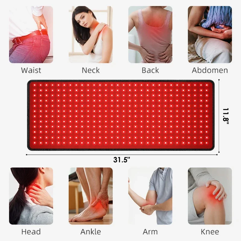 

360 LED 660nm/850nm Infrared Device for Accelerated Muscle Repair and Deep Tissue Relaxation