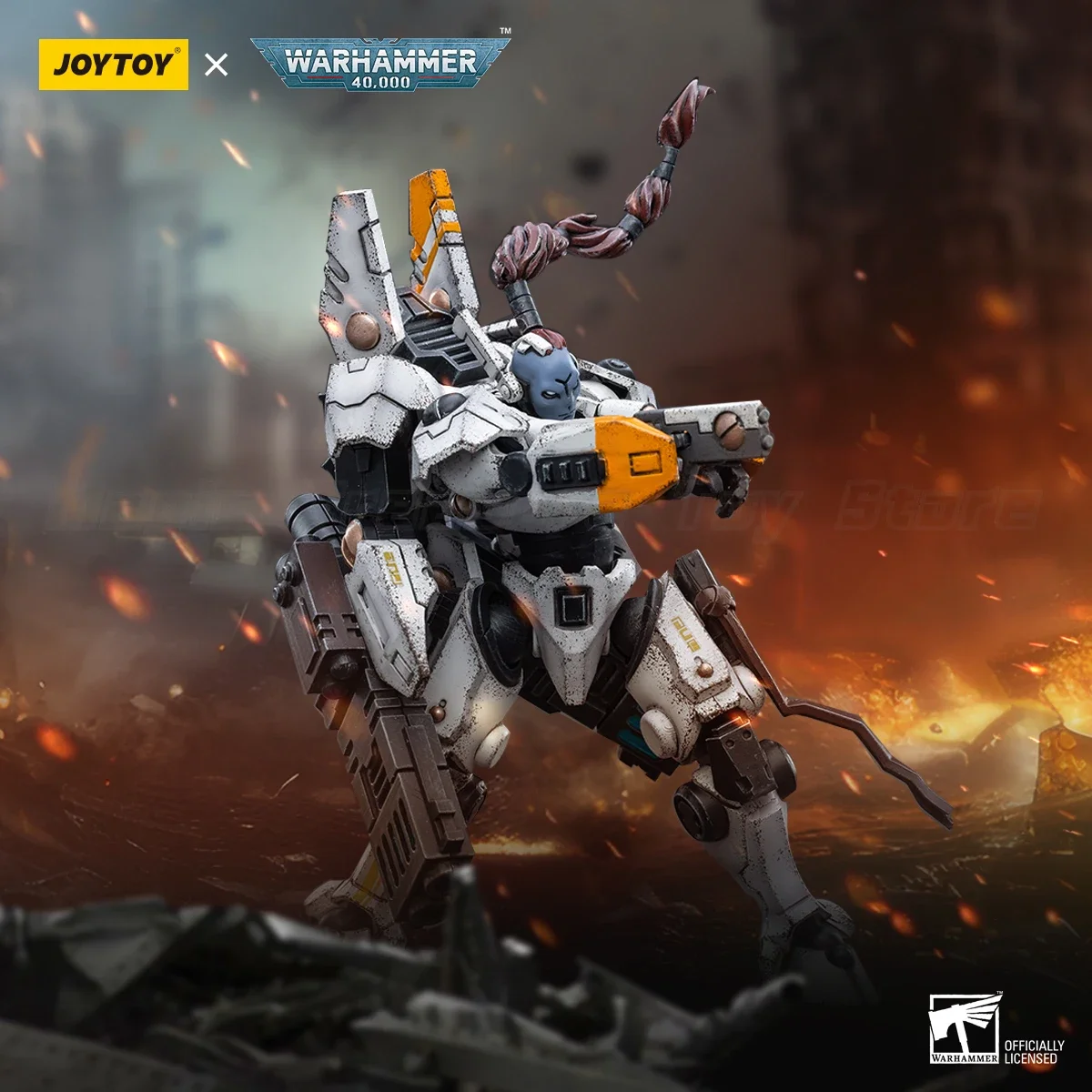 【MT】JOYTOY 1/18 عمل الشكل Warhammer 40K T'au الإمبراطورية قائد Shadowsun لعبة مجسمة الهدايا