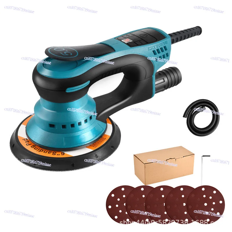 

Eccentric Electric Sander Brushless Sandpaper Machine Round Sander Automotive Sheet Metal Woodworking Lightweight Portable