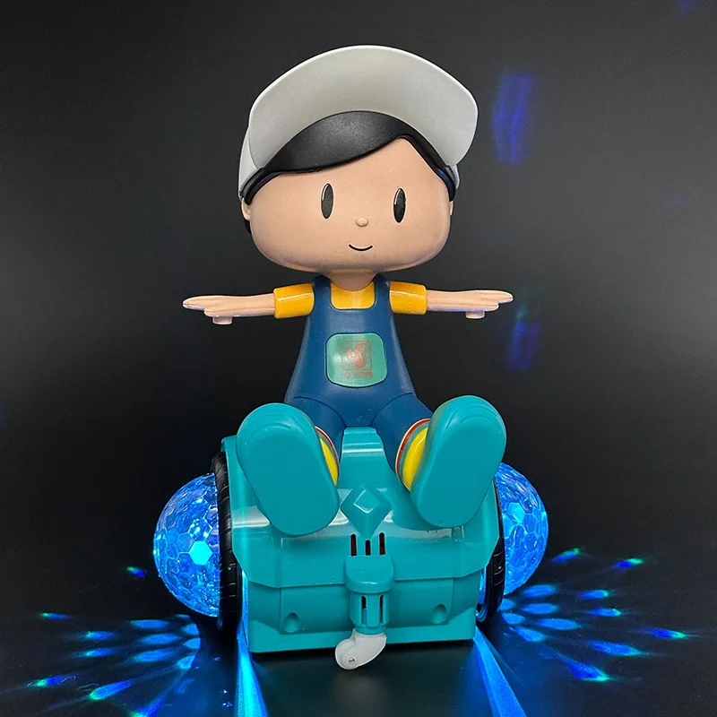 Brinquedo elétrico universal dublê giratório grande cabeça menino equilíbrio carro brinquedo-brinquedos infantis para meninos meninas, presentes de aniversário de natal