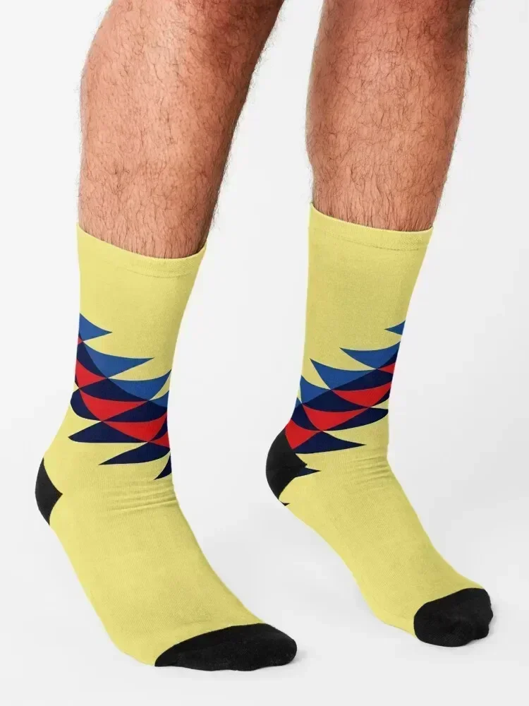 Club America 19/20 Home Socks retro short cute basketball Designer Man Socks Women's