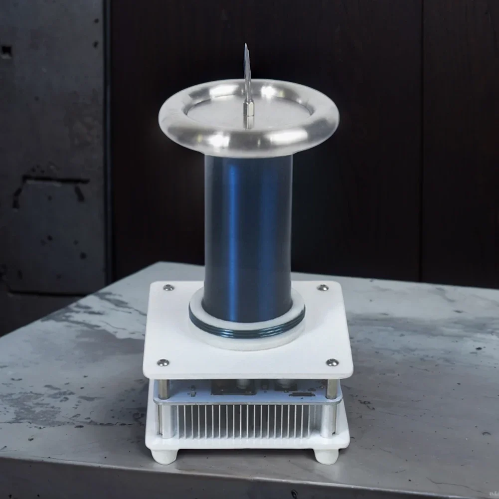Musik untuk Tesla Coil BT SSTC Mainan Desktop Pengeras Suara Plasma Generator Busur Speaker Generator Plasma Model Kit Pendidikan Sains