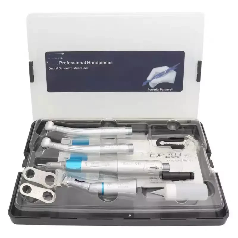 Hot den tal Handpiece Set Low Speed Handpiece EX203C den tal High Speed Handpiece Turbine Kit Pana Max Torque