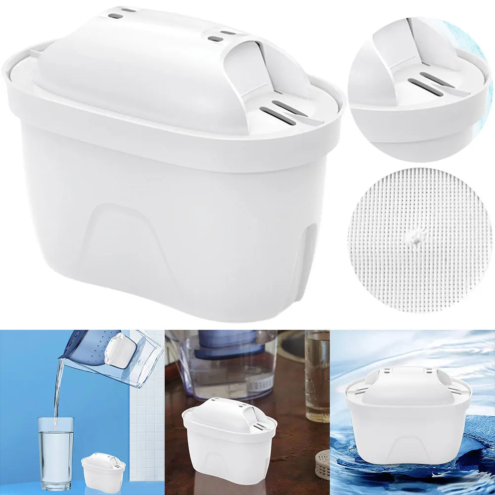 El reemplazo del filtro de agua elimina el cartucho de filtro de agua de cloro y fluoruro, filtro de jarra de agua para filtro de agua del grifo