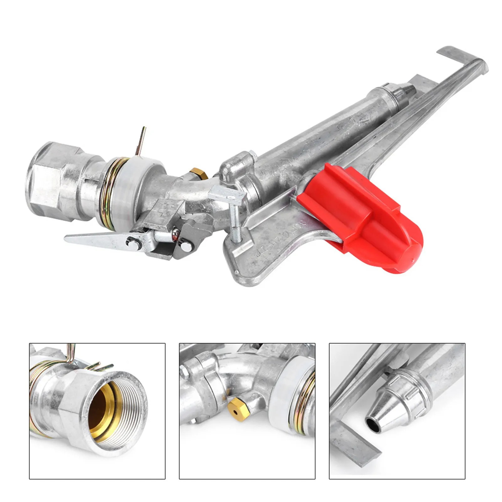 1.5in DN40 Female Thread Rocking Arm Sprinkler Rotation Irrigation Sprinkler Watering Accessories
