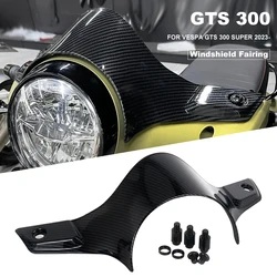 New For Vespa GTS 300 gts 300 Super GTS300 2023 2024 Motorcycle Accessories Sports WindScreen Windshield Visor Deflector