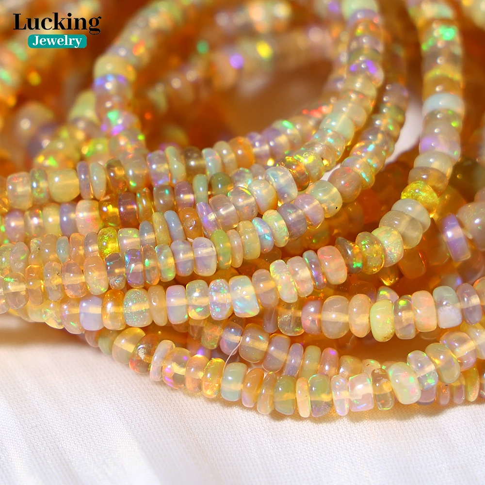 

Authentic Ethiopia Yellow Opal 925 Silver Bracelet - Super Beautiful Jewelry Anniversary Gift for Women Men