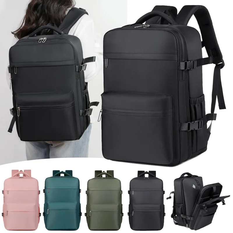 Mochila Ryanair, cabina de viaje, avión 40x20x25, mochila de compresión al vacío de aire, mochila para hombres y mujeres, bolsa para ordenador portátil de negocios, bolso
