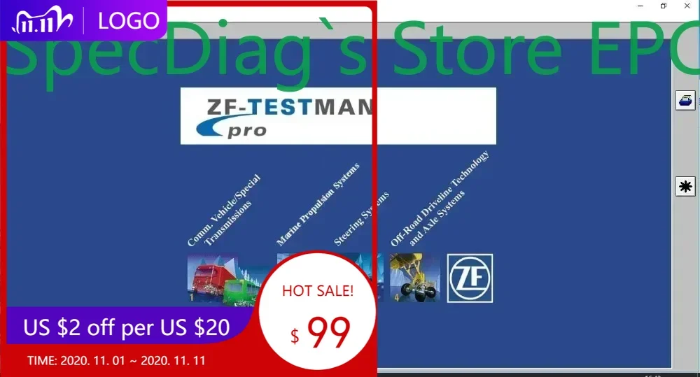 

SpecDiag Testman Pro Development 10,5 [2022] для ZF + разблокированного патча