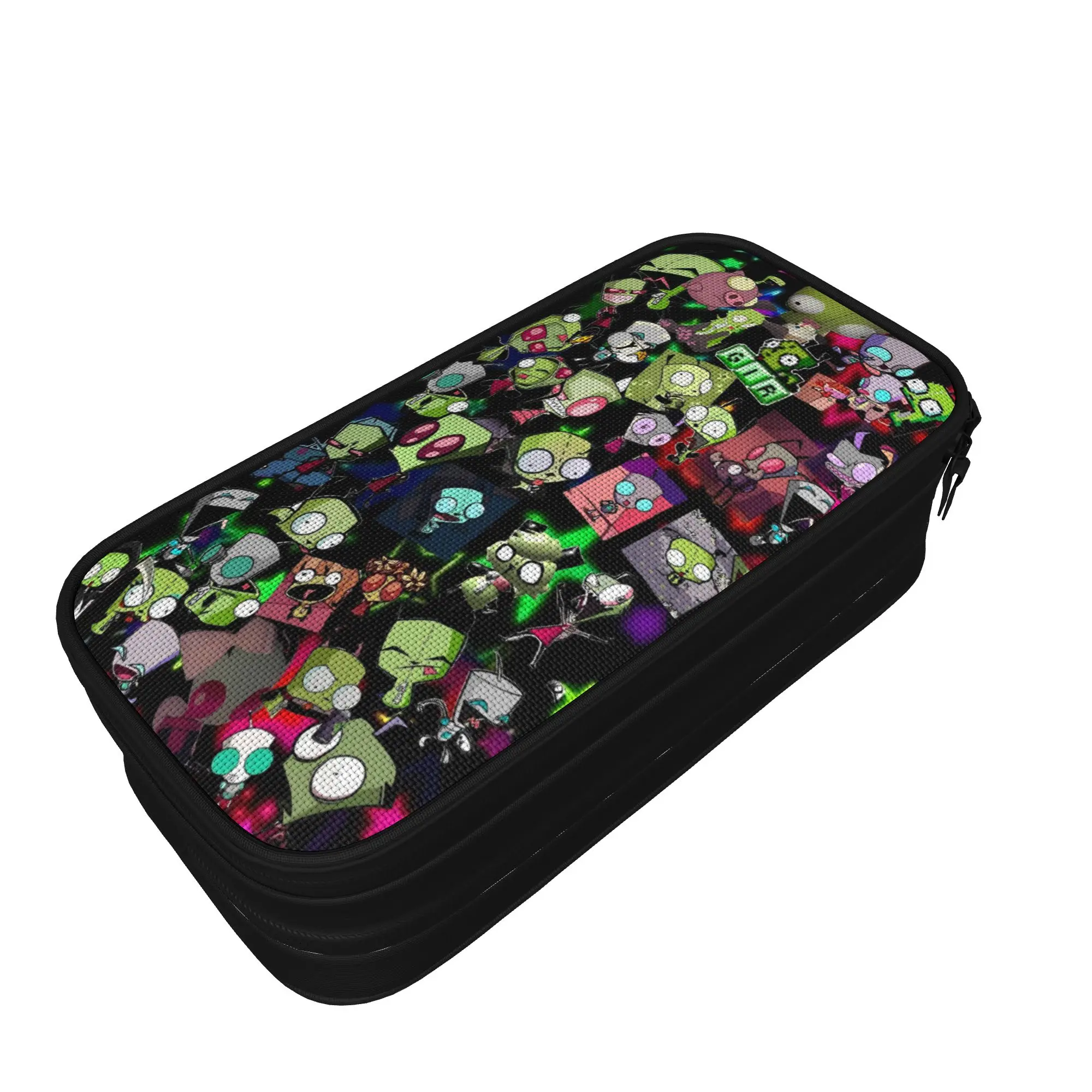 Invaders Zims  Do A Little Dance Pencil Case  Students Cute Pencil Pouch Custom School Pencil Cases Supplies Gift